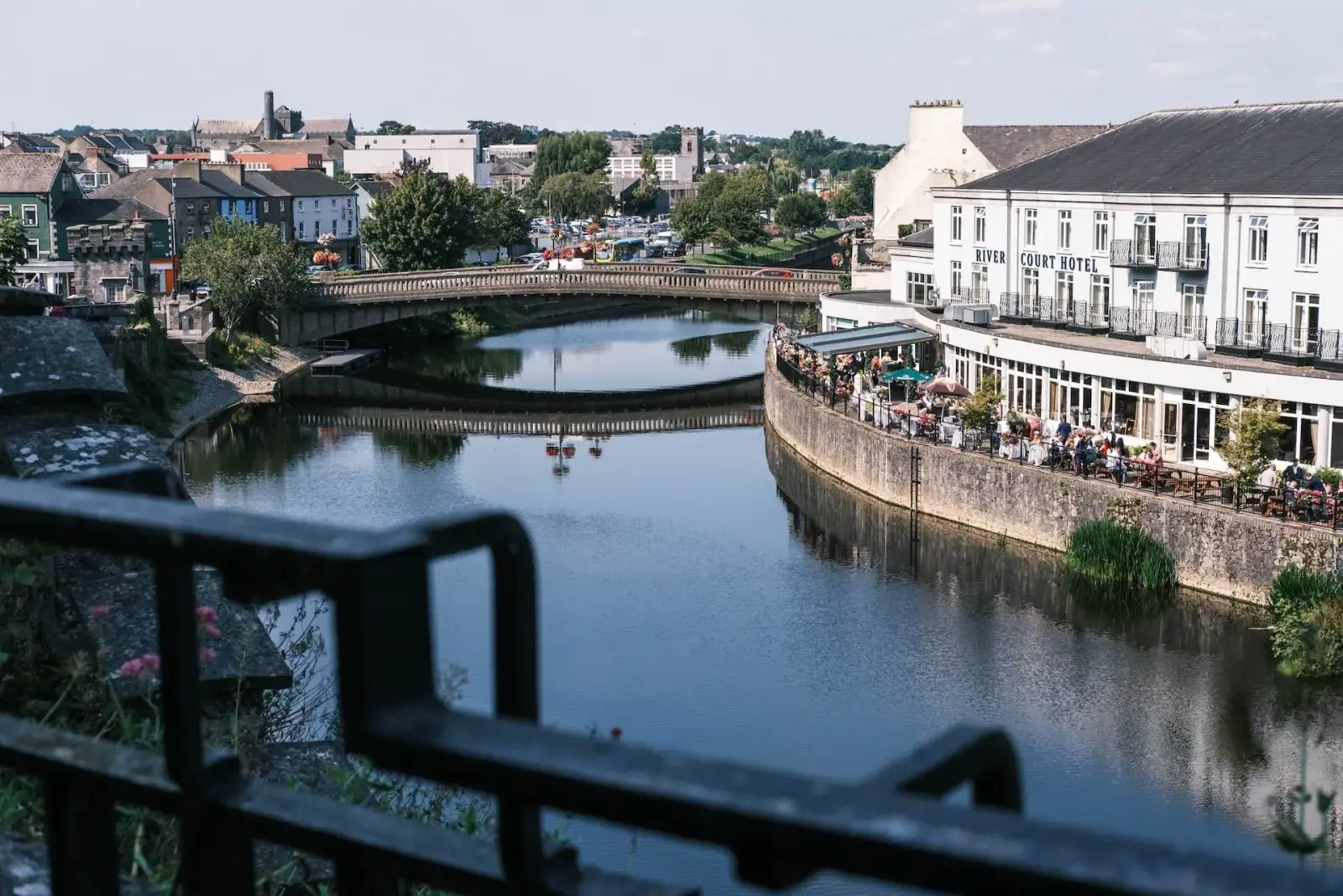 Kilkenny Castle and its gardens in Ireland's Marble City
