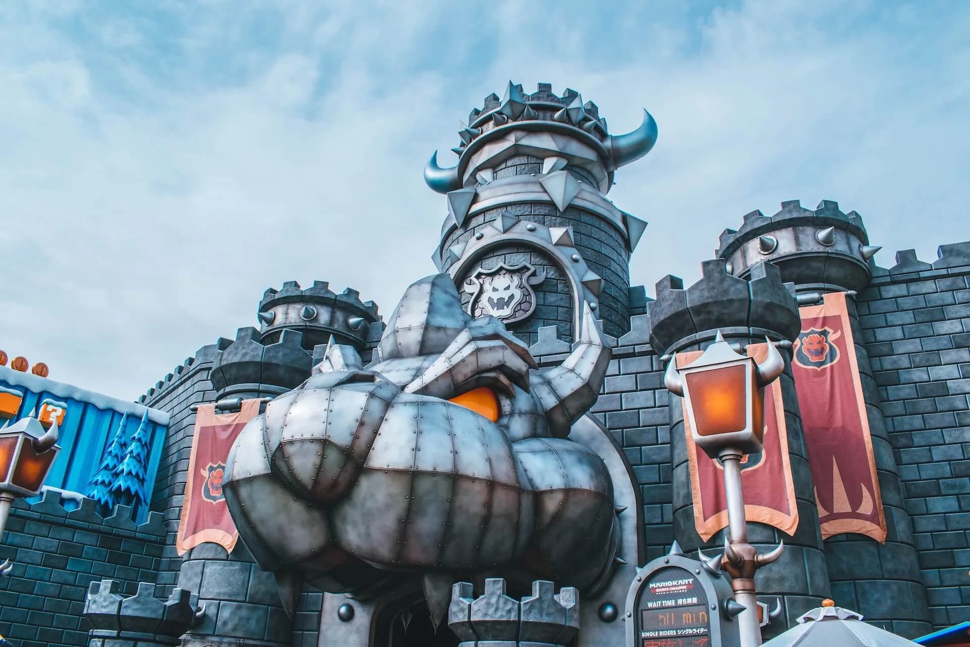 Bowser's Castle at Super Nintendo World