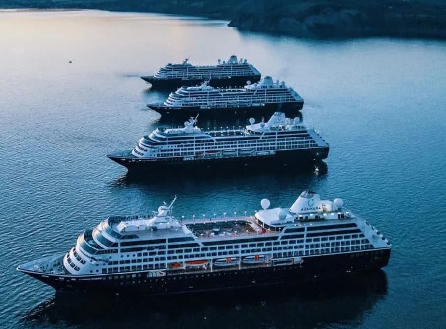Azamara sister ships sailing together